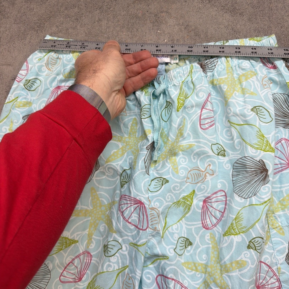 Fresh Produce Wide‎ Leg Pants 1X Coastal Seashell Starfish - Picture 3 of 10